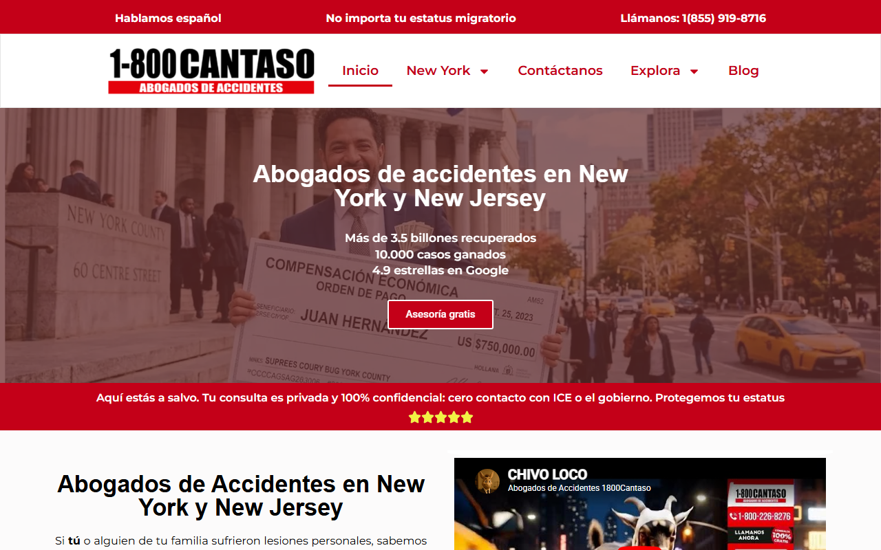 1800cantaso.com screenshot