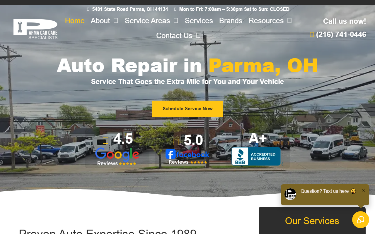 1800cartech.com screenshot