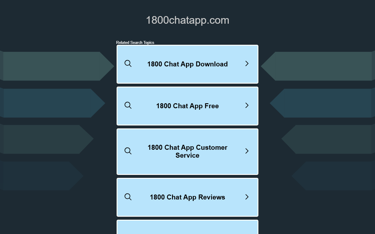 1800chatapp.com screenshot