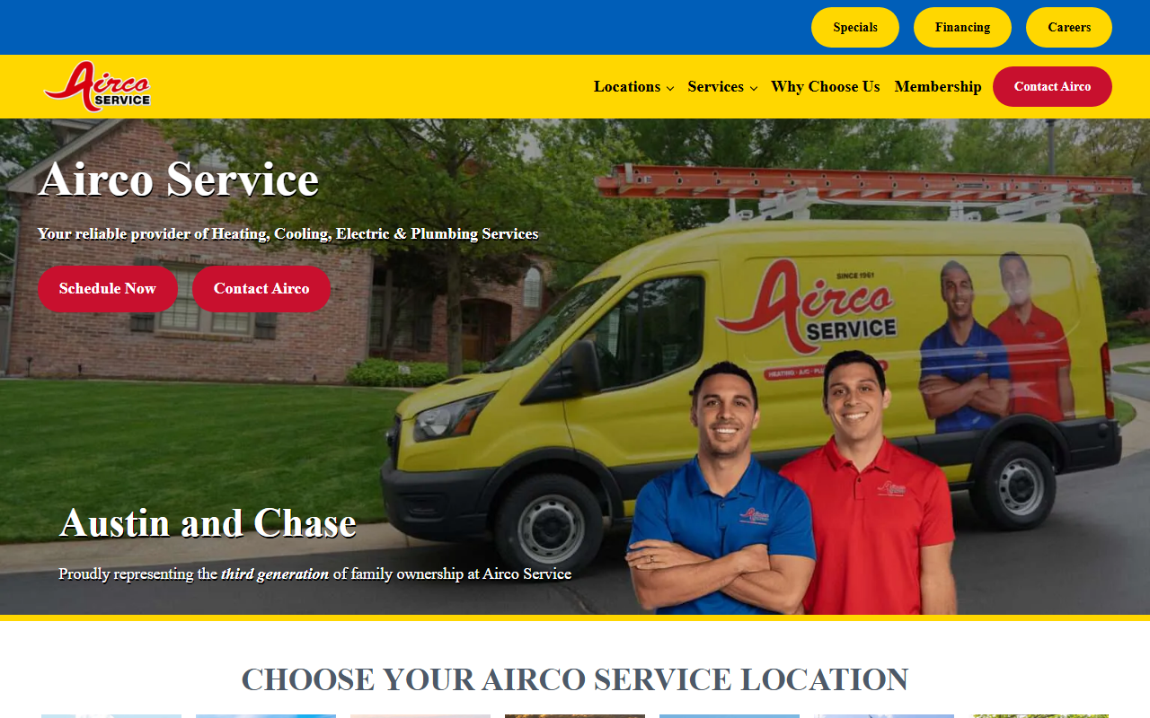 1800coolair.com screenshot