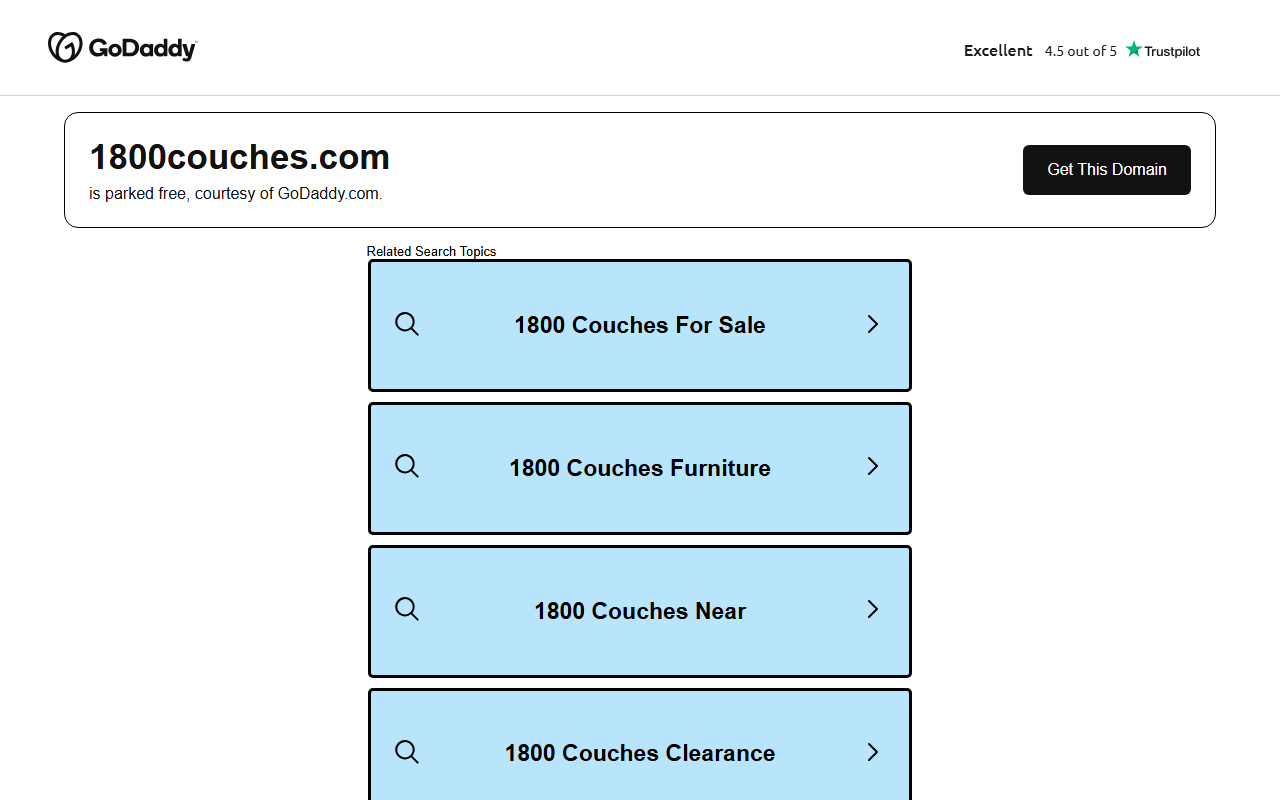 1800couches.com screenshot