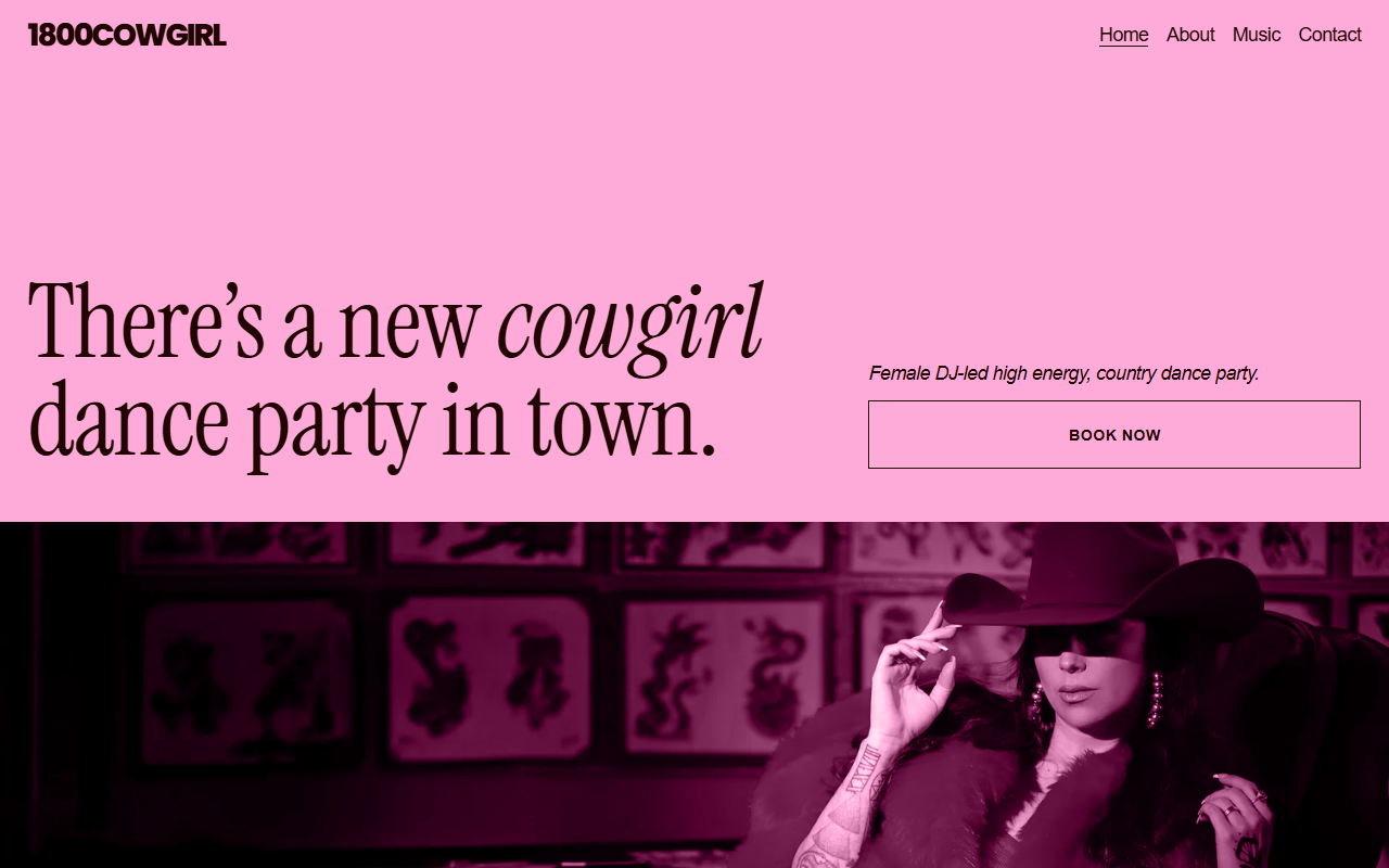 1800cowgirl.com screenshot