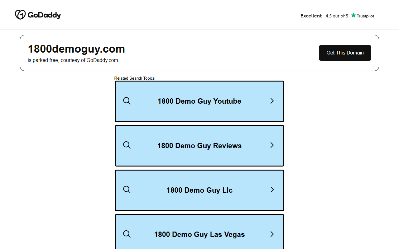 1800demoguy.com screenshot