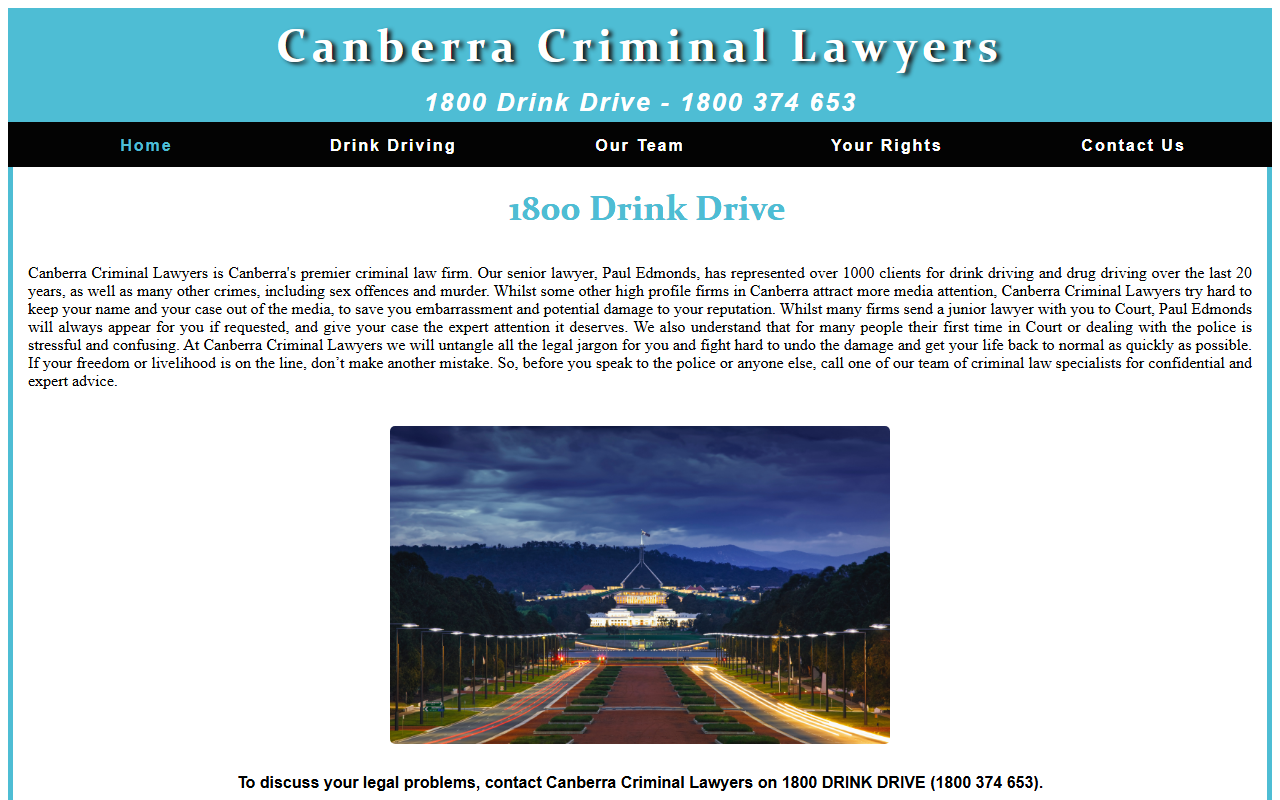 1800drinkdrive.com screenshot