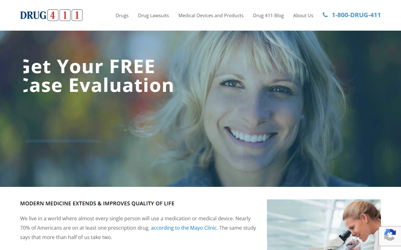 1800drug411.com screenshot