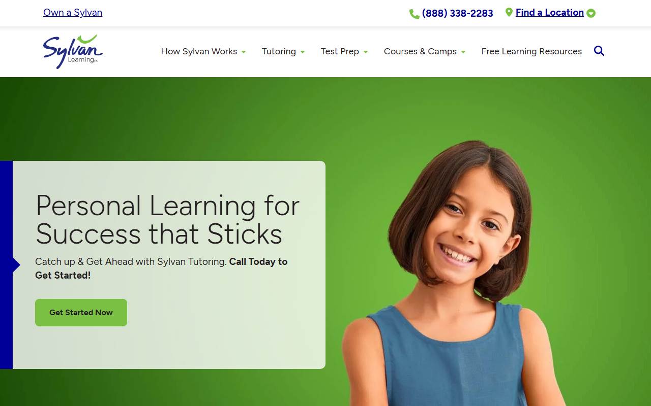 1800educate.com screenshot