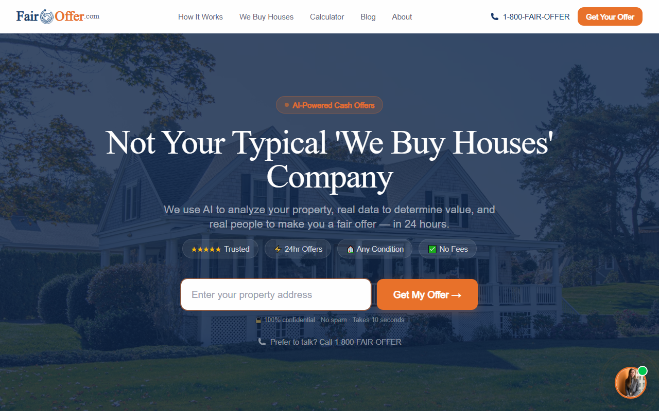 1800fairoffer.com screenshot