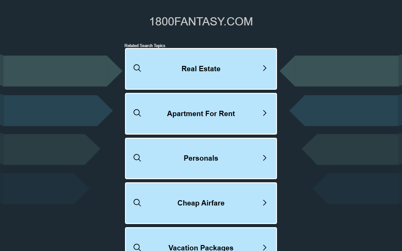 1800fantasy.com screenshot