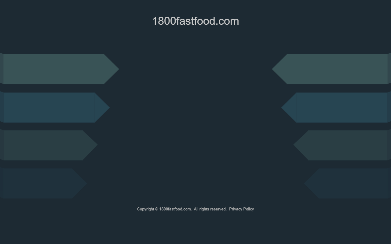 1800fastfood.com screenshot
