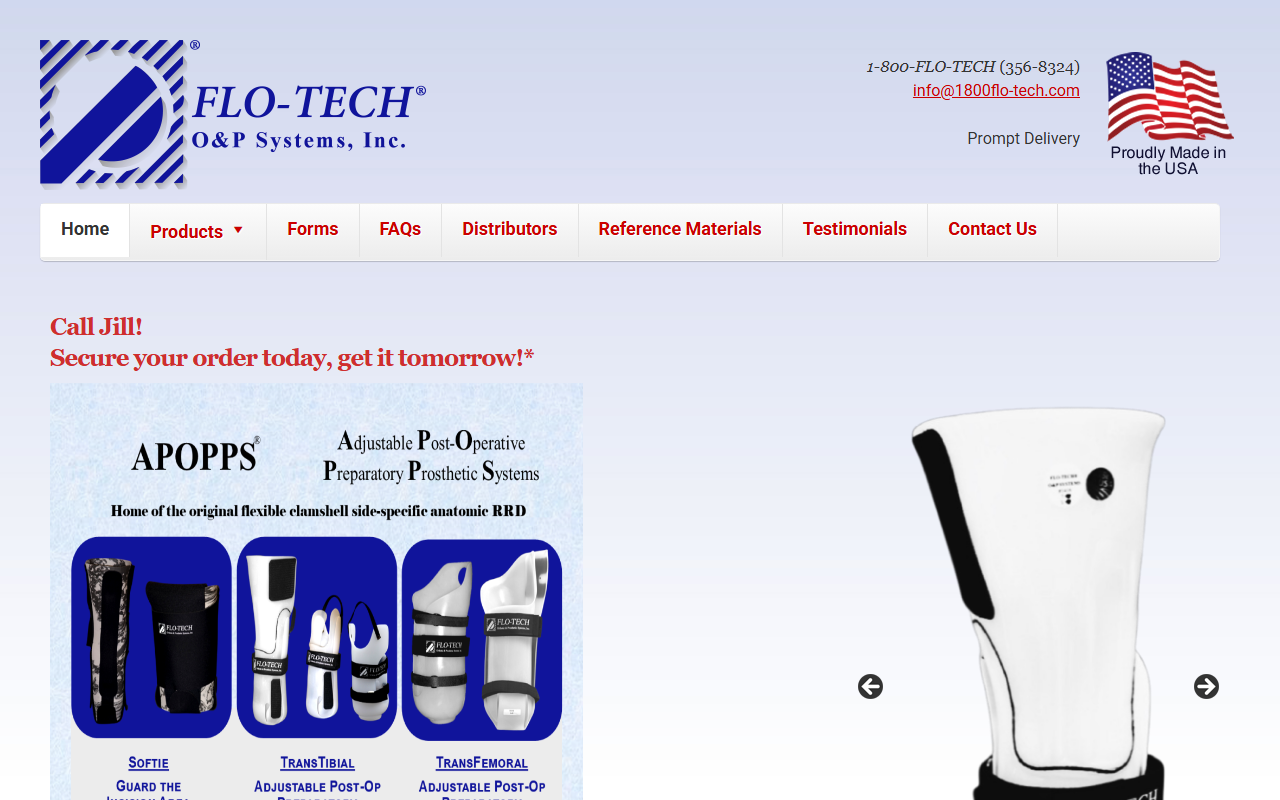 1800flo-tech.com screenshot