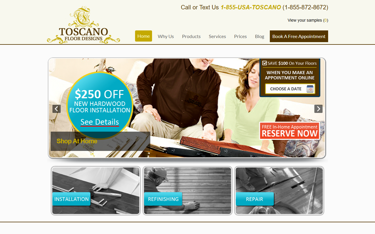 1800floorland.com screenshot