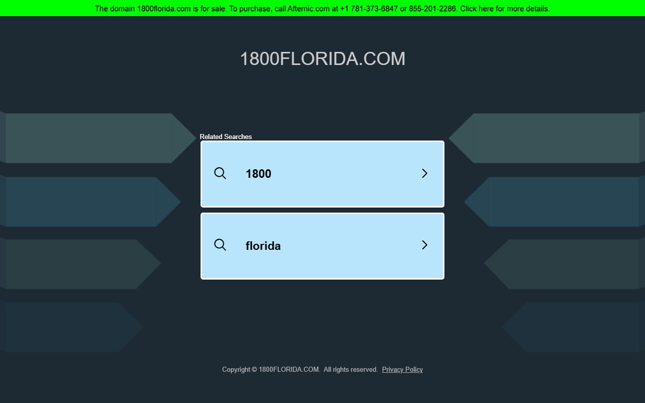 1800florida.com screenshot