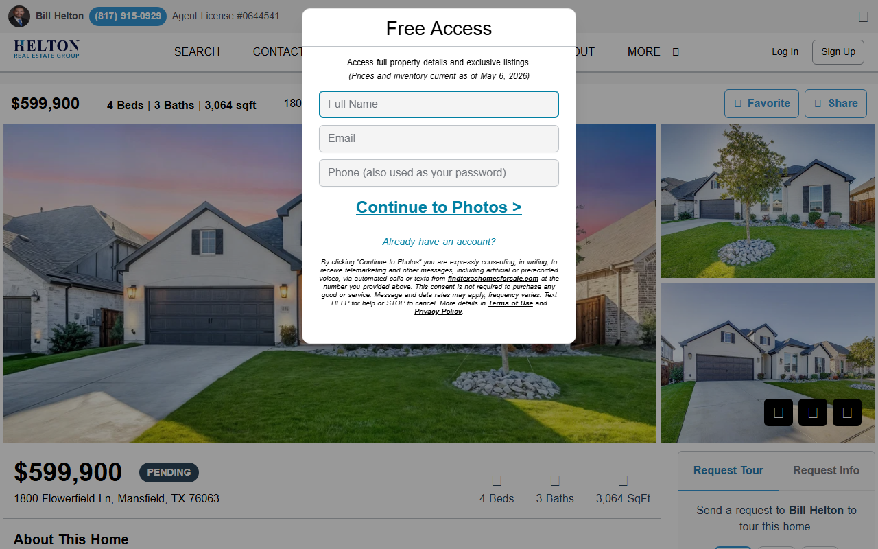 1800flowerfield.com screenshot