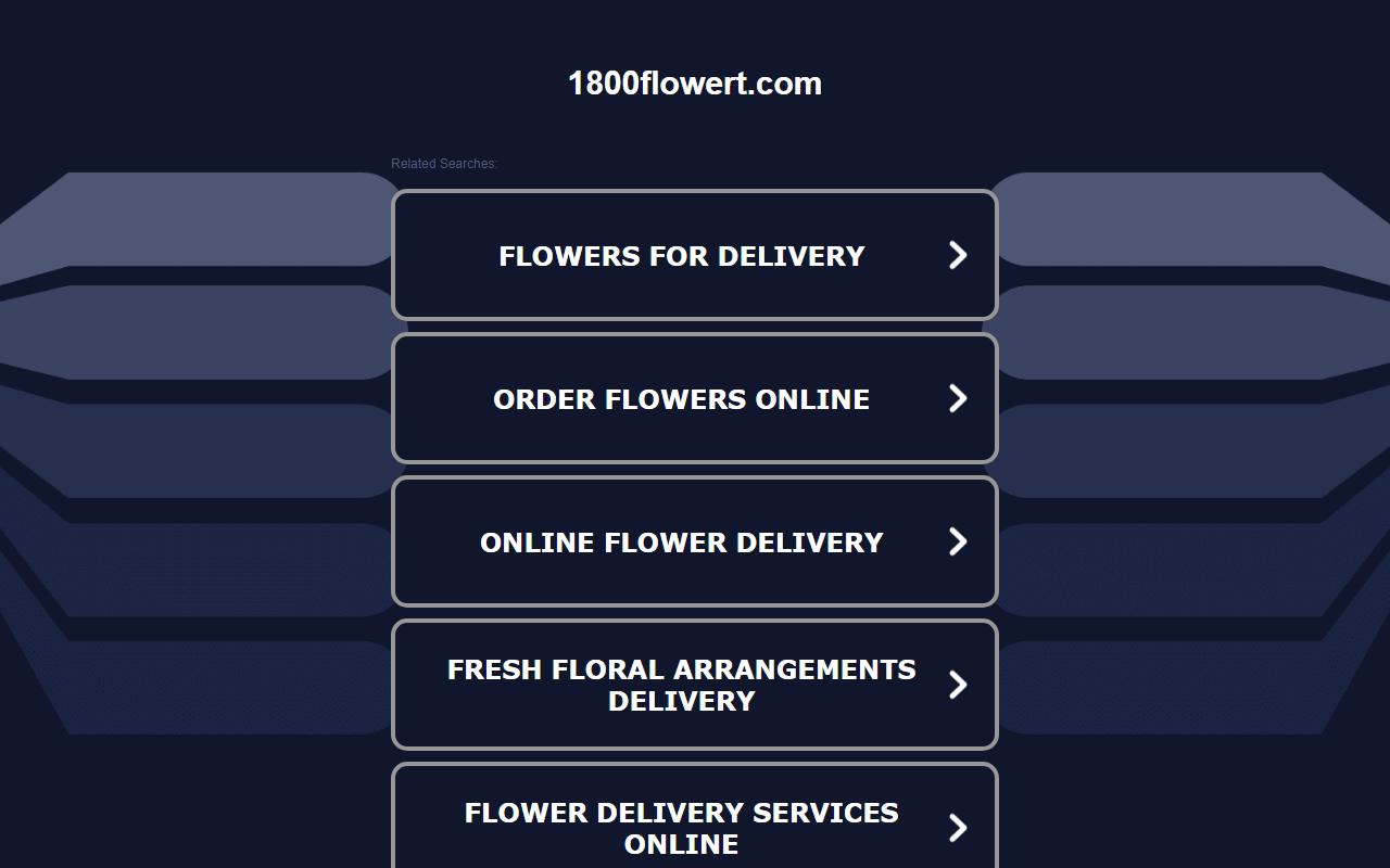 1800flowert.com screenshot