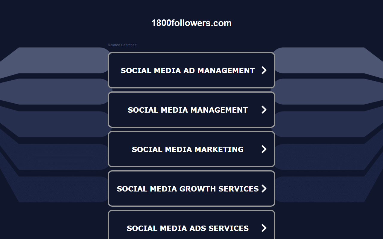 1800followers.com screenshot