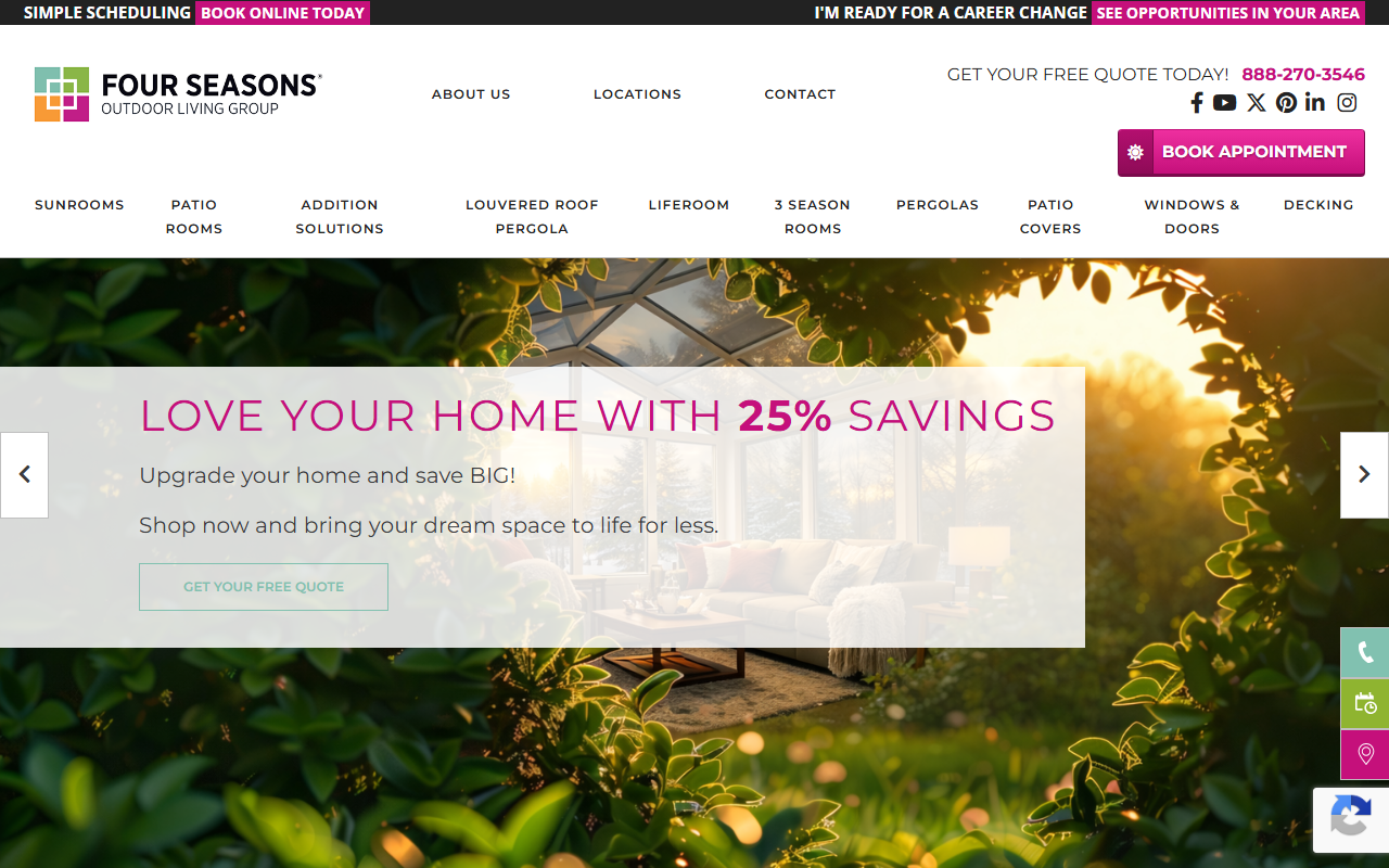 1800fourseasons.com screenshot