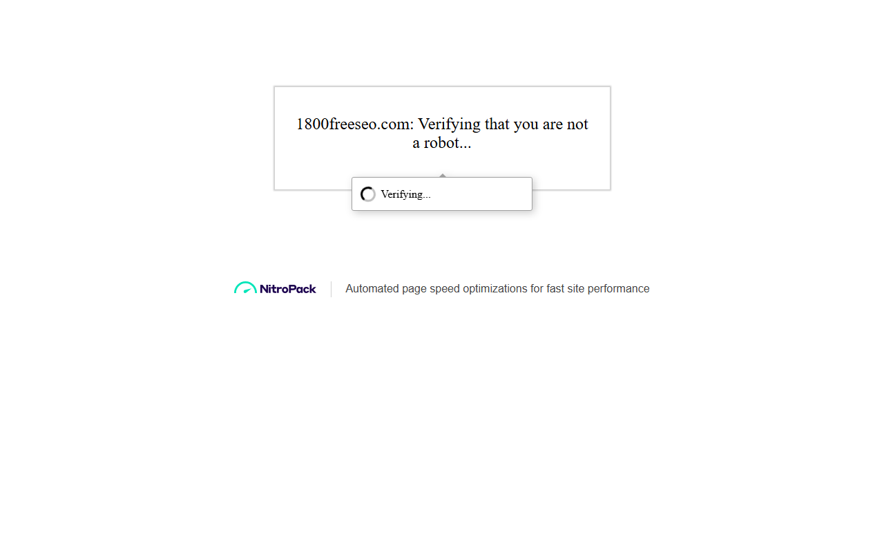 1800freeseo.com screenshot