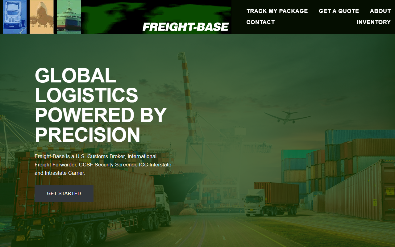 1800freight.com screenshot