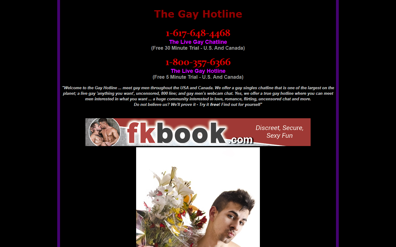 1800gaychat.com screenshot