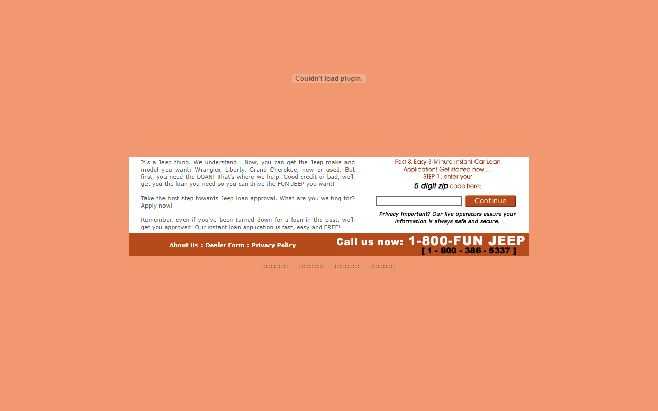 1800getjeep.com screenshot