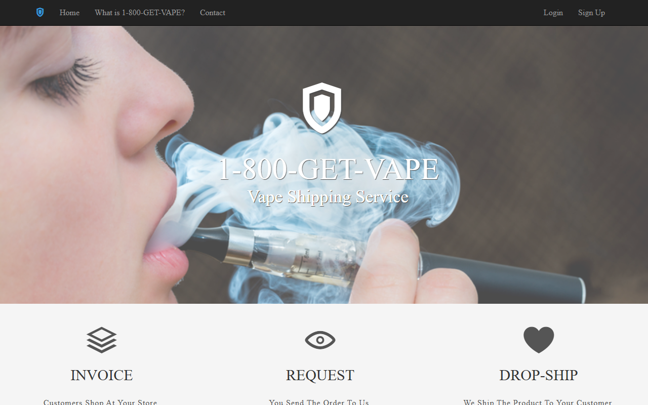 1800getvape.com screenshot