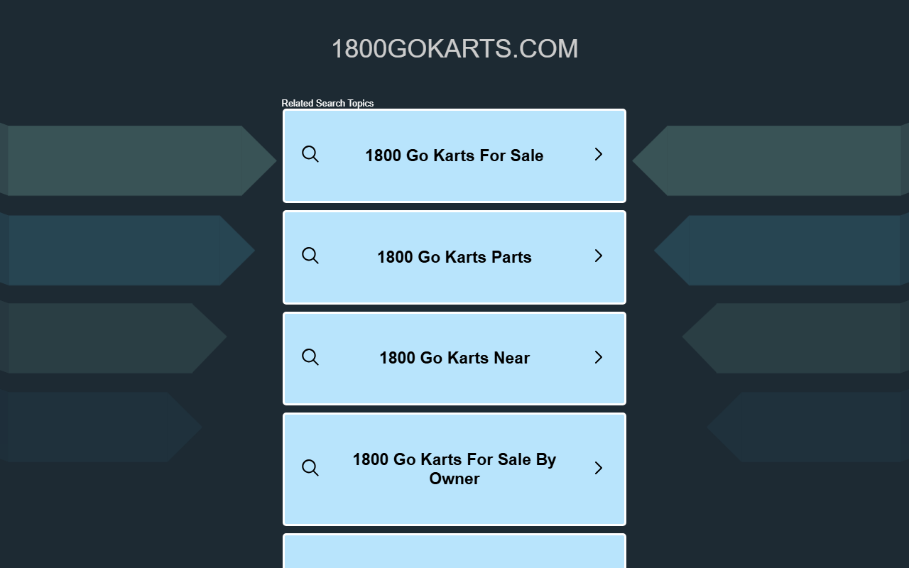 1800gokarts.com screenshot