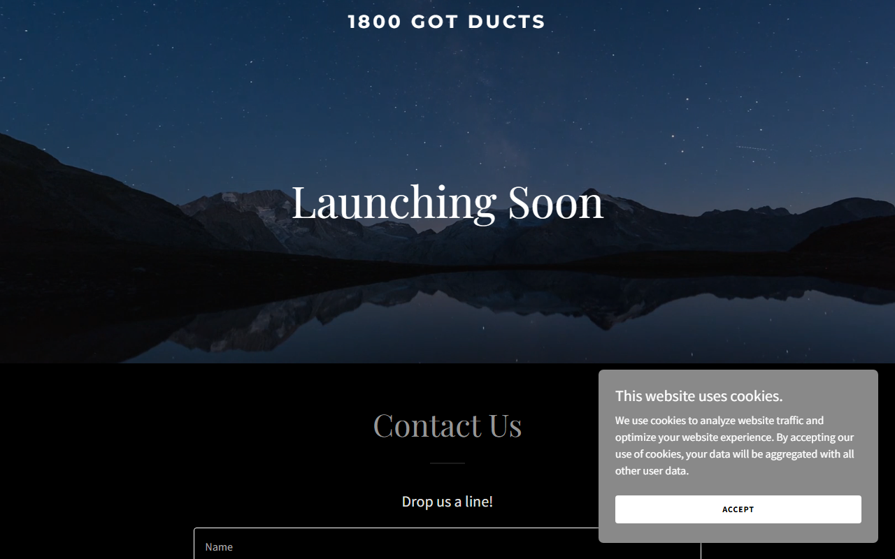 1800gotducts.com screenshot