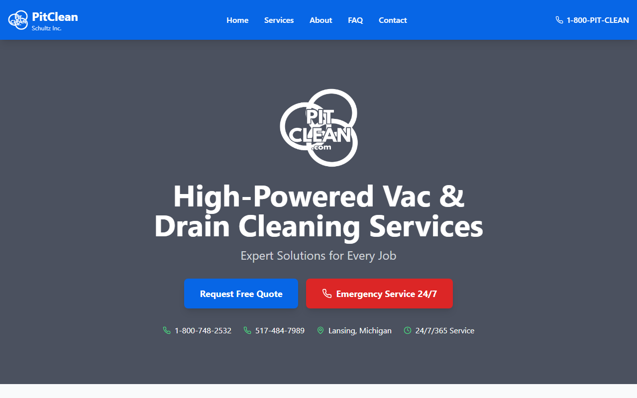 1800greasetrap.com screenshot