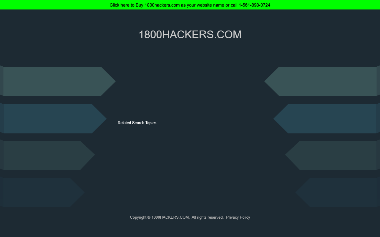 1800hackers.com screenshot