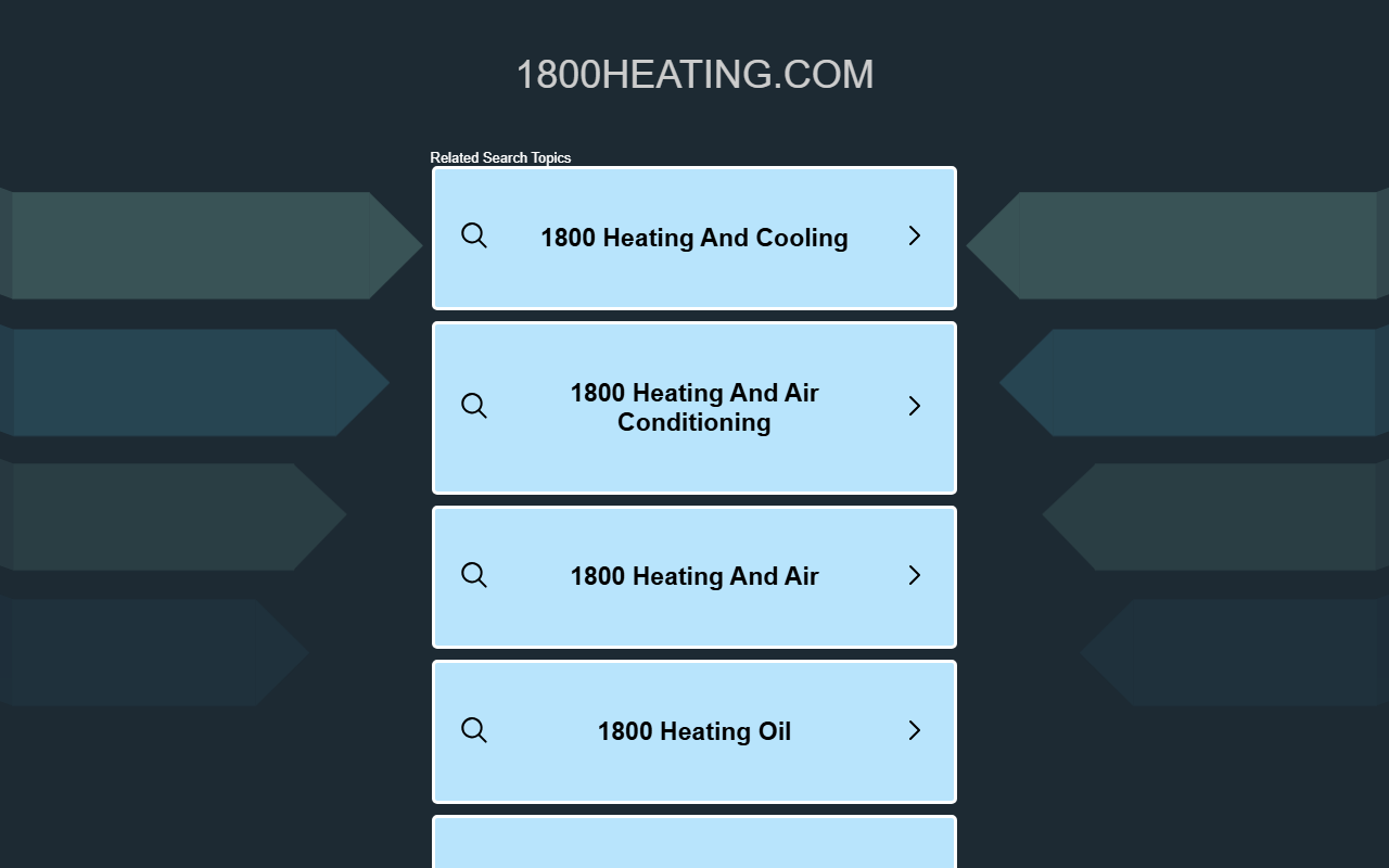 1800heating.com screenshot