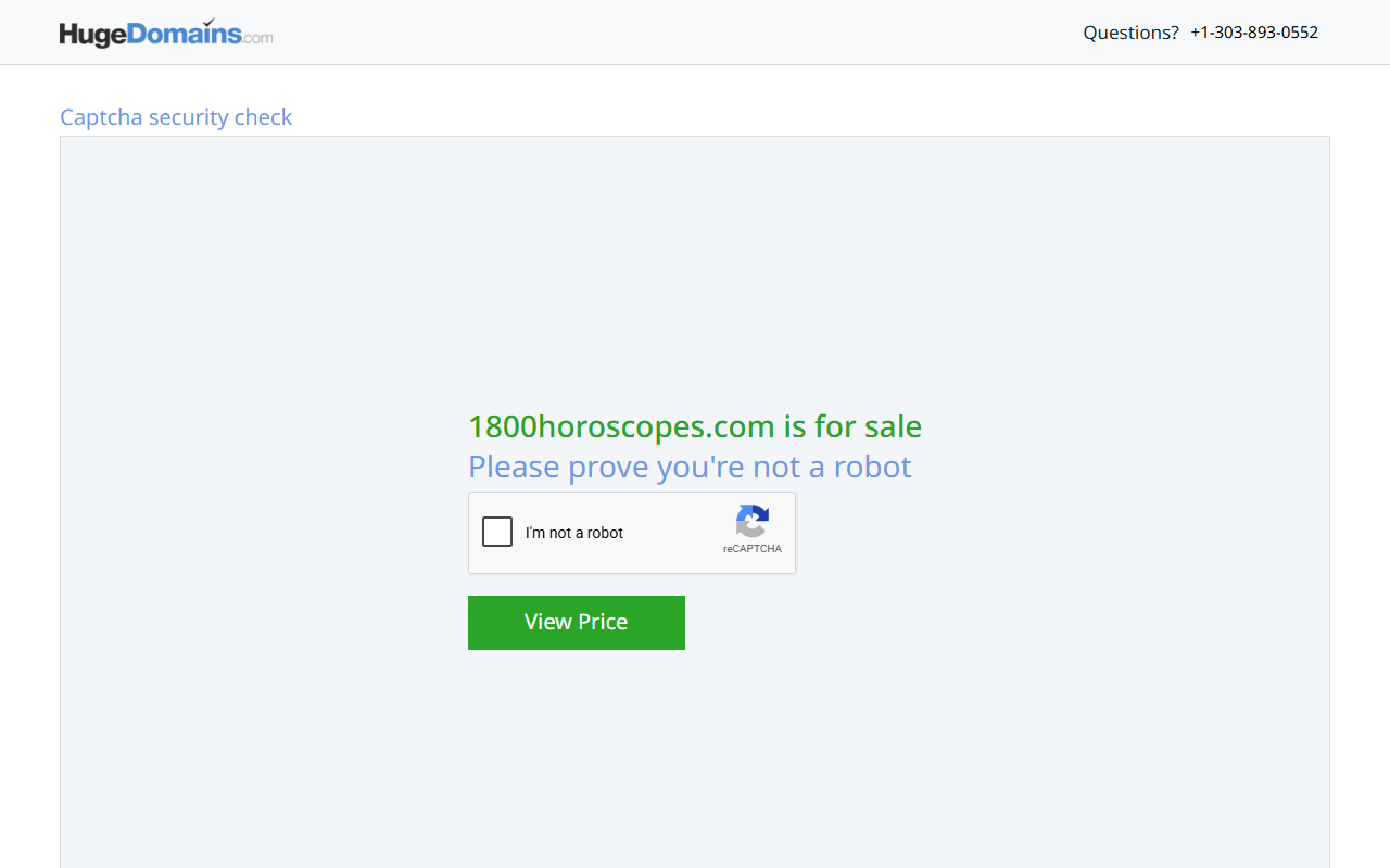 1800horoscopes.com screenshot