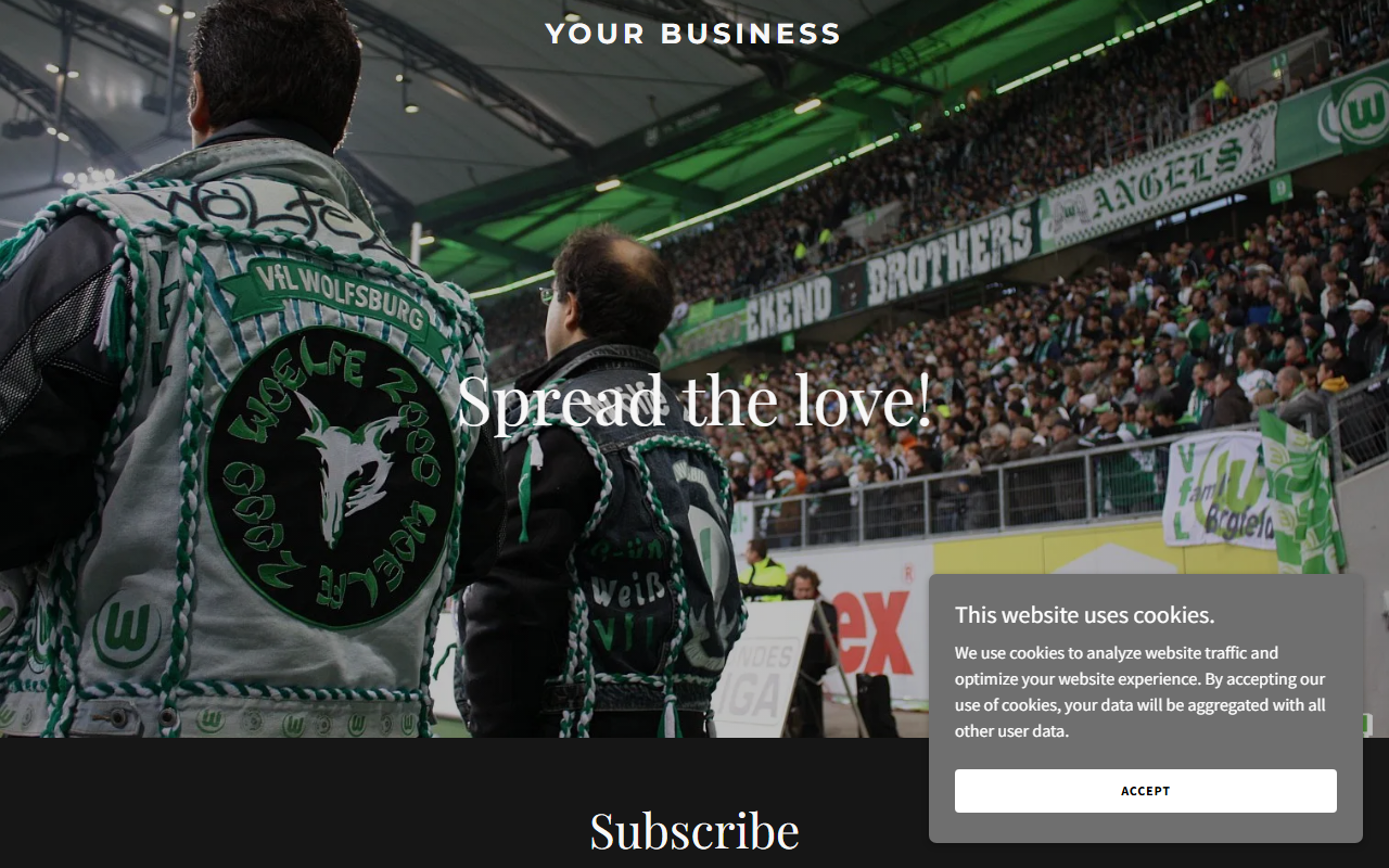 1800huggafan.com screenshot