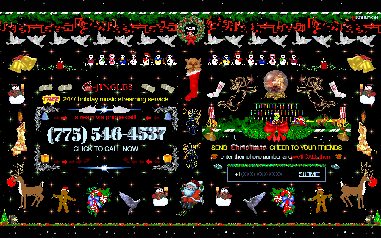 1800jingles.com screenshot