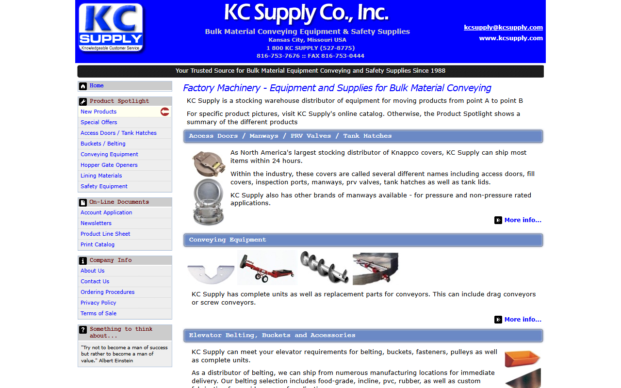 1800kcsupply.com screenshot
