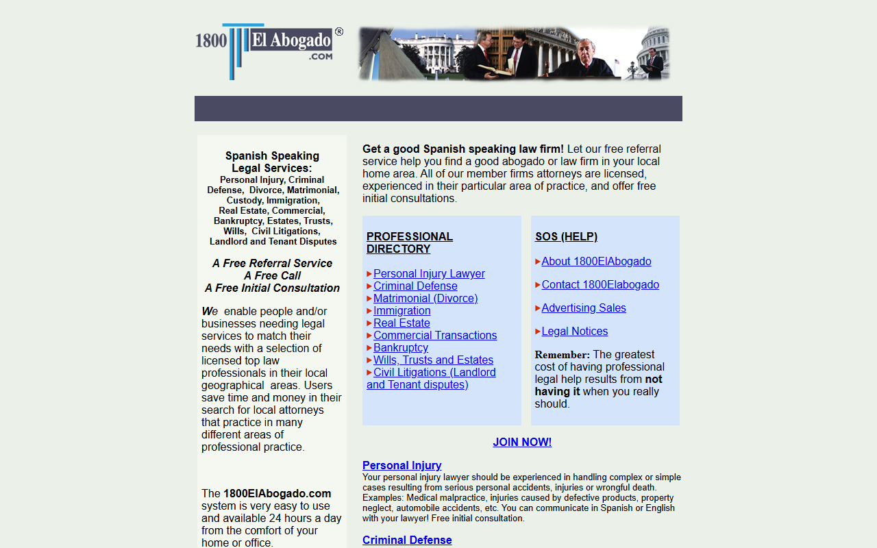 1800laabogado.com screenshot