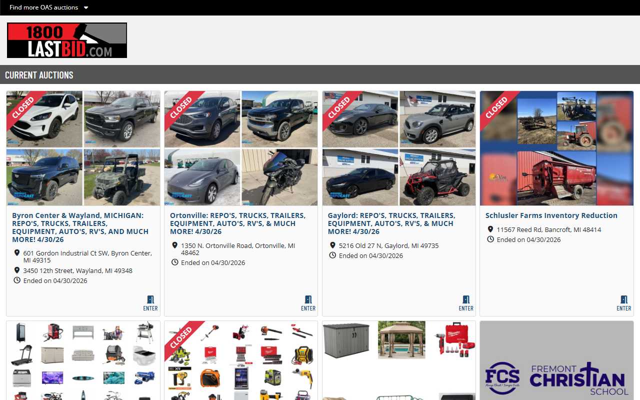 1800lastbid.com screenshot