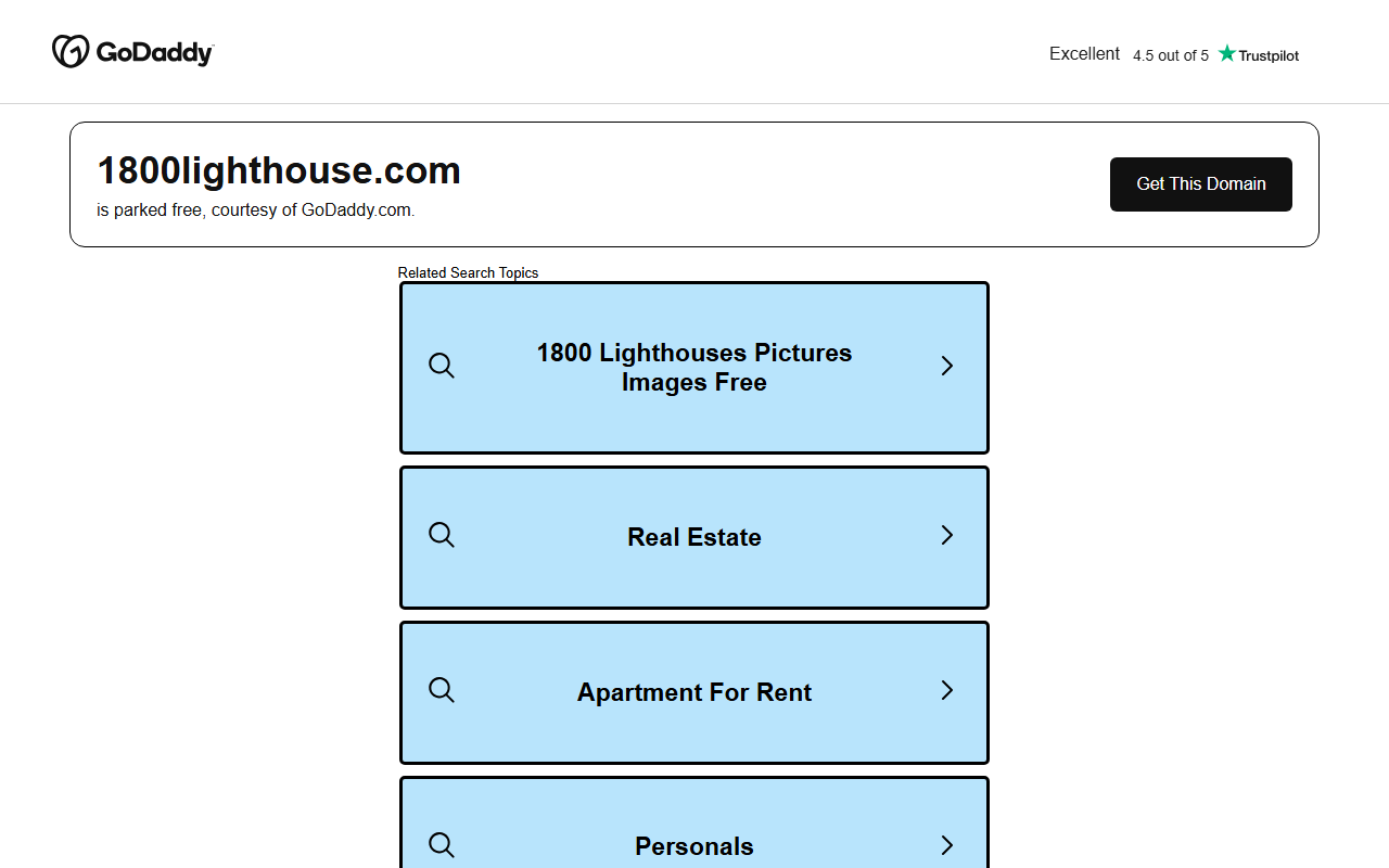 1800lighthouse.com screenshot