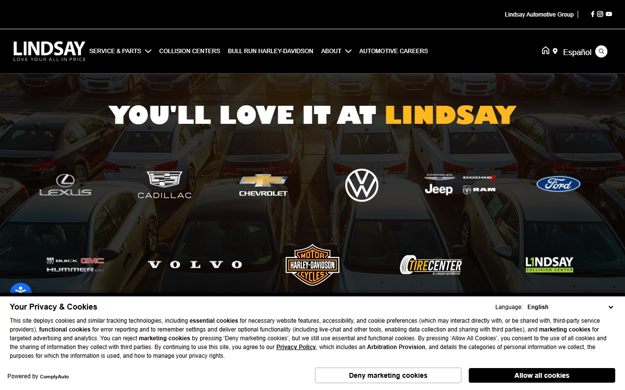 1800lindsay.com screenshot