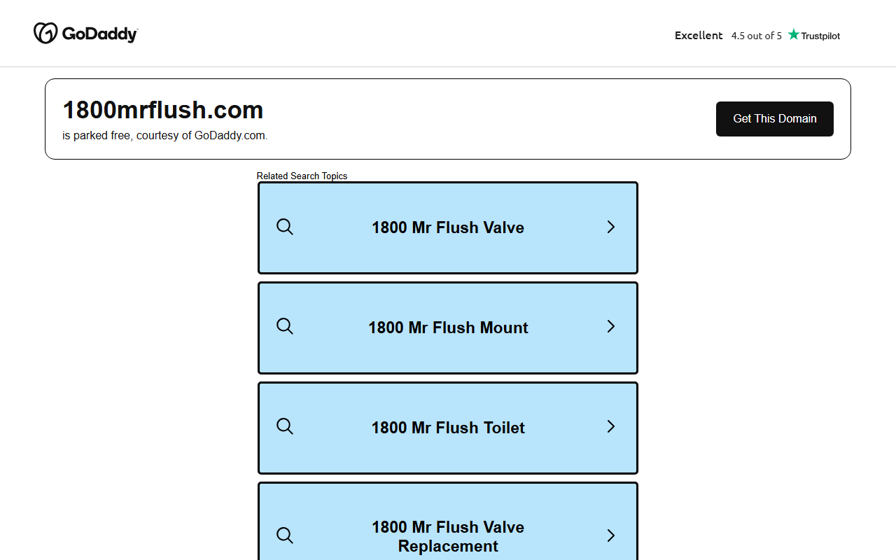1800mrflush.com screenshot