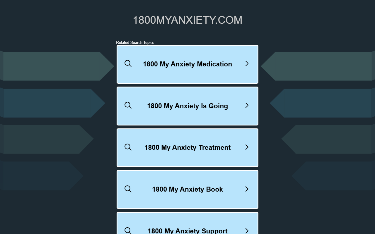1800myanxiety.com screenshot