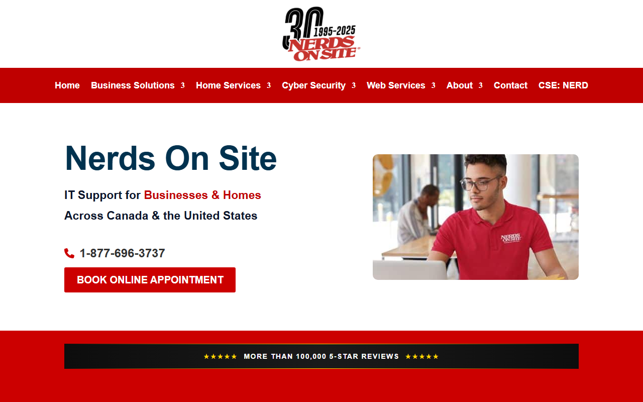 1800mynerds.com screenshot