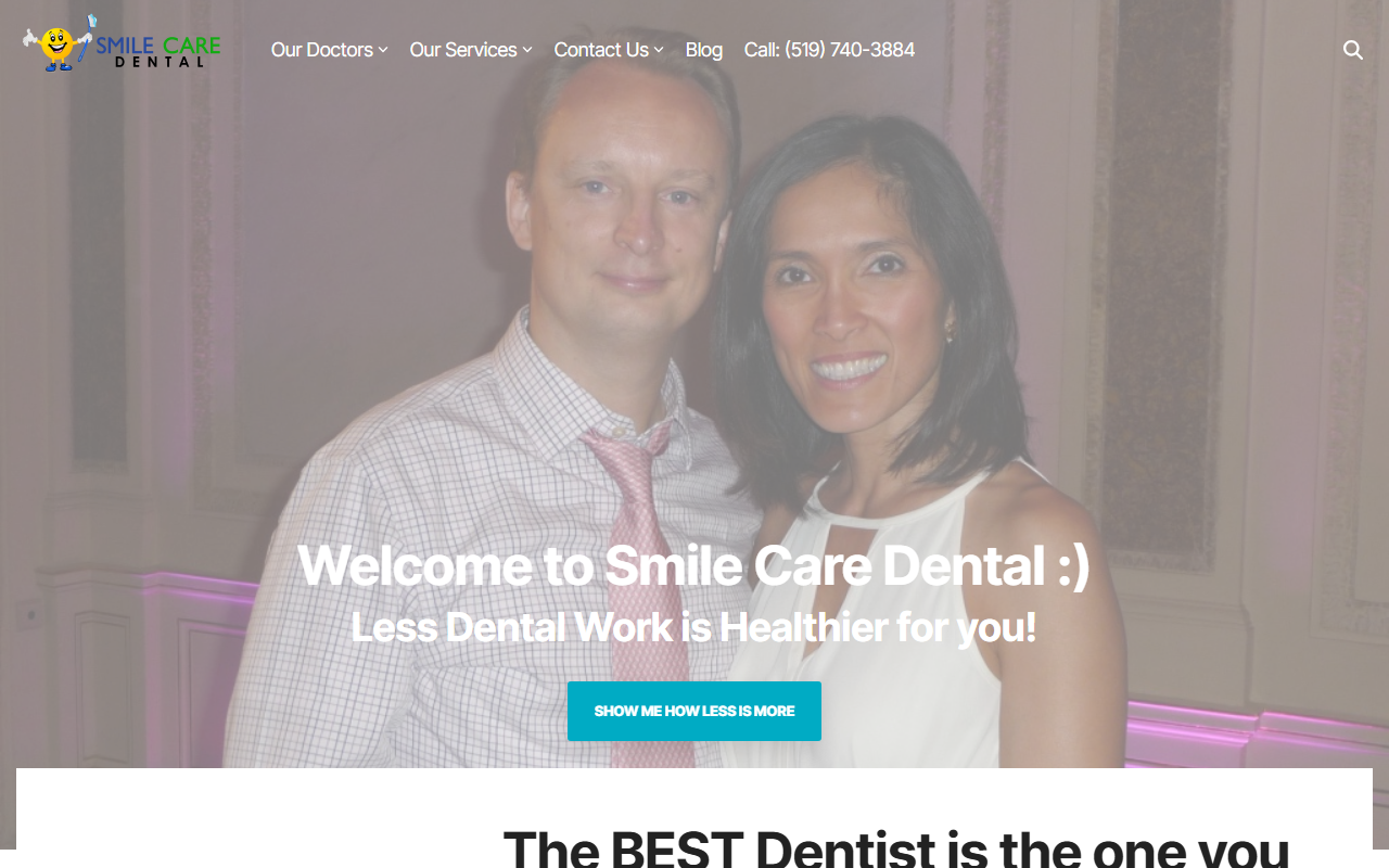 1800mysmile.com screenshot