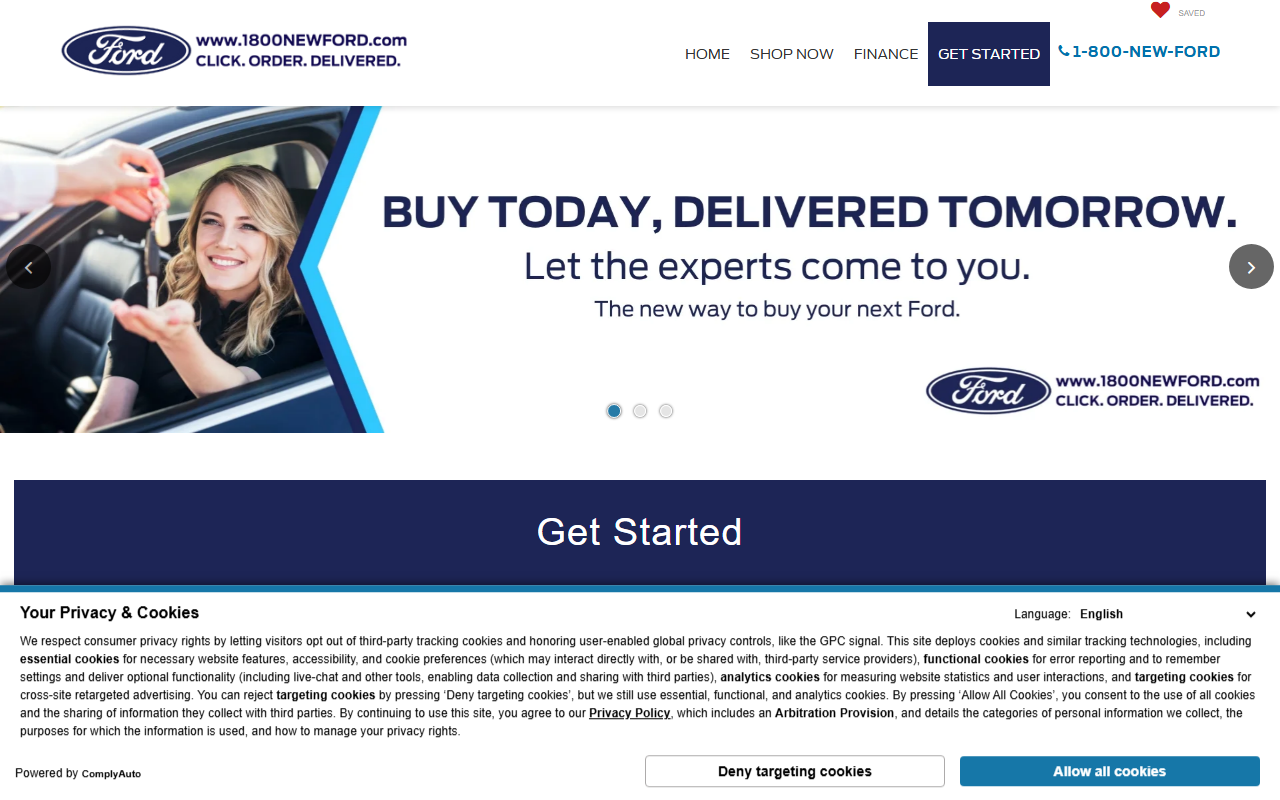 1800newford.com screenshot