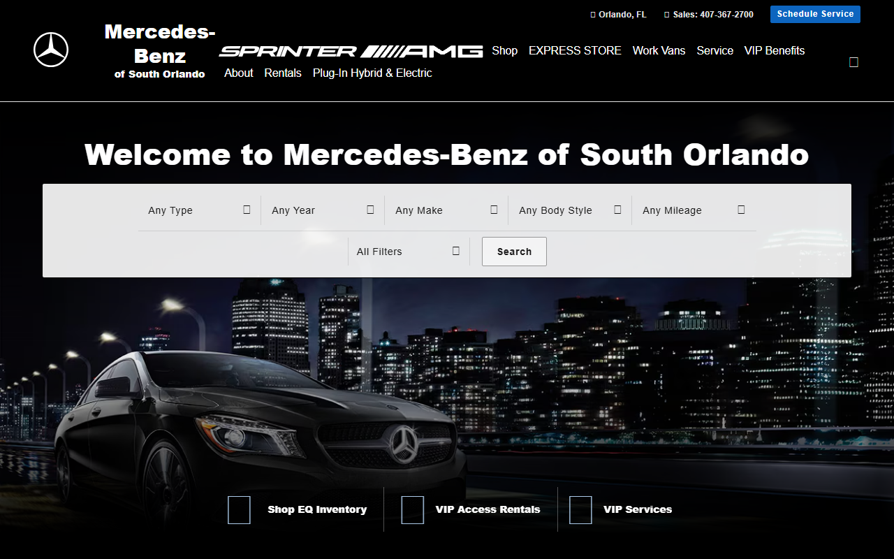 1800newmercedes.com screenshot