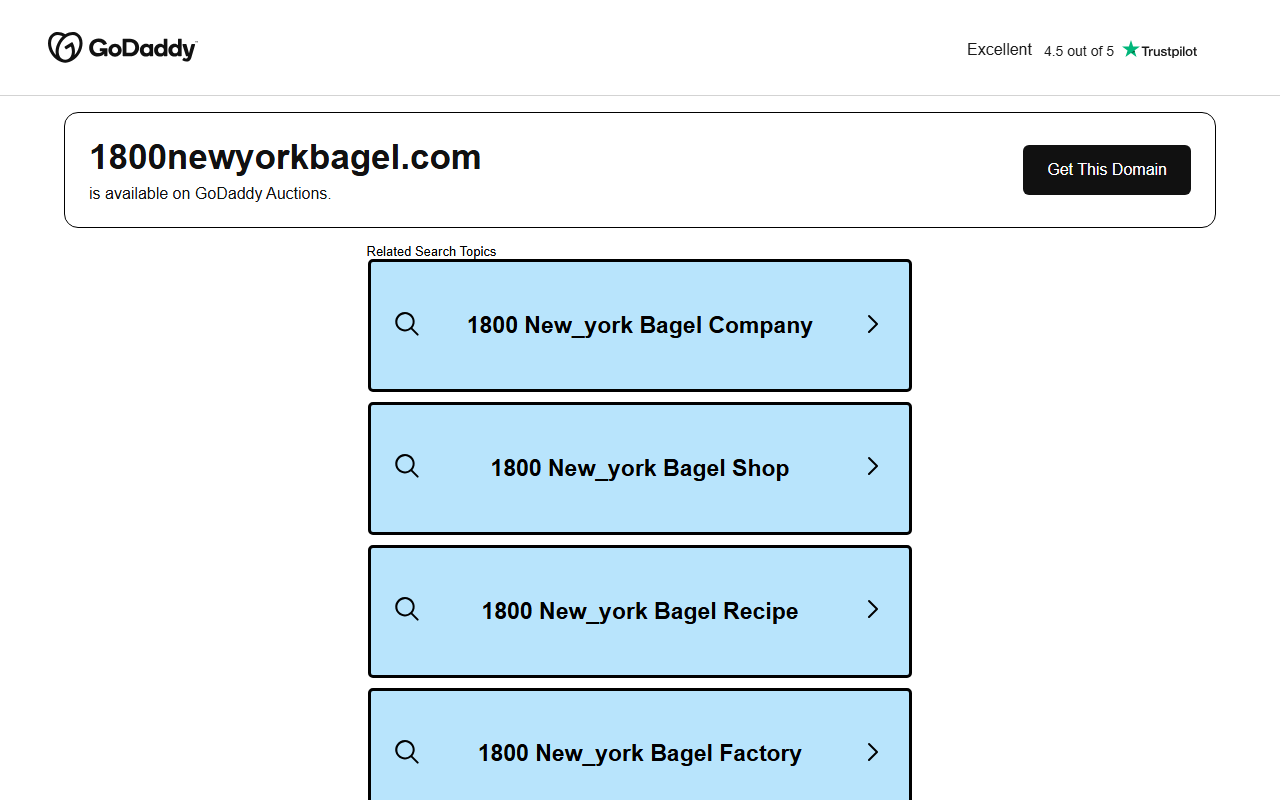 1800newyorkbagel.com screenshot