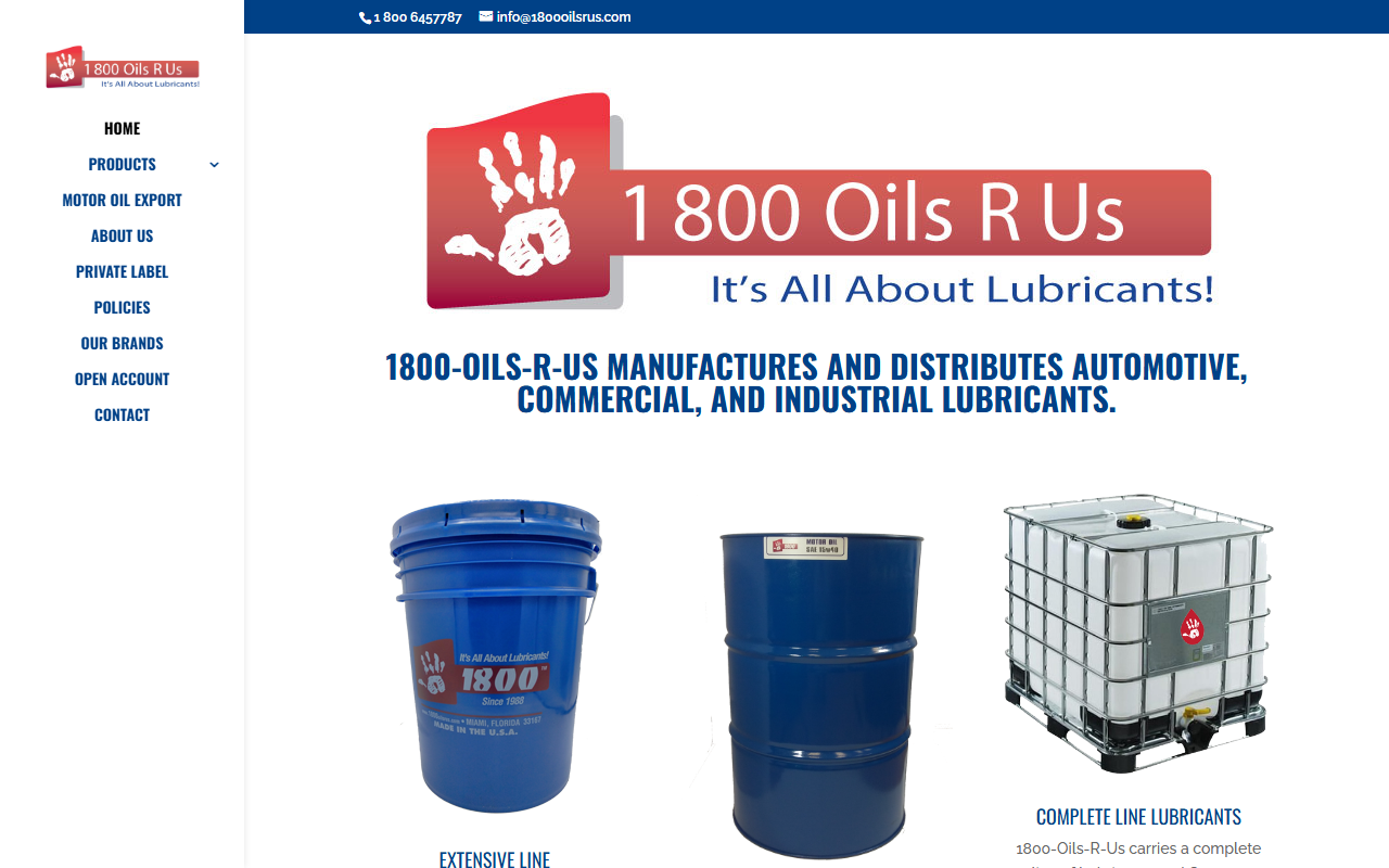 1800oilsrus.com screenshot