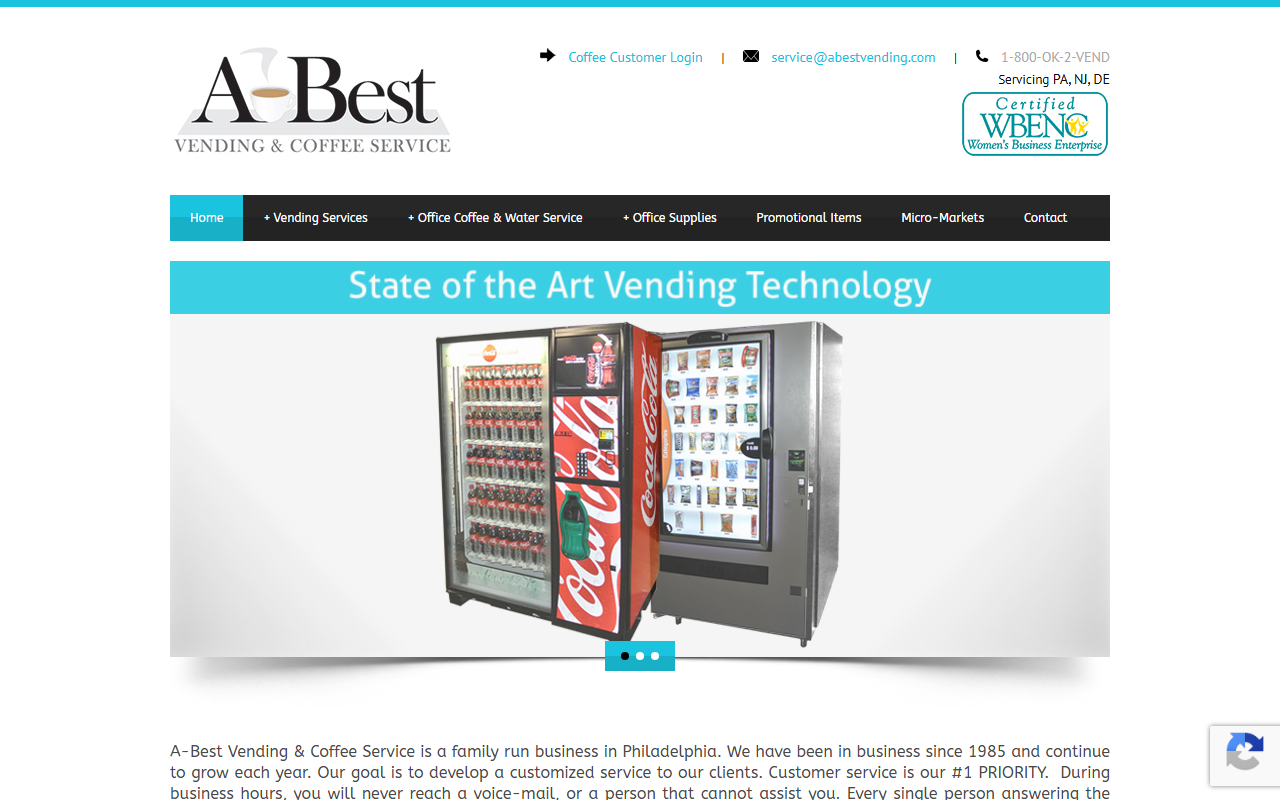 1800ok2vend.com screenshot
