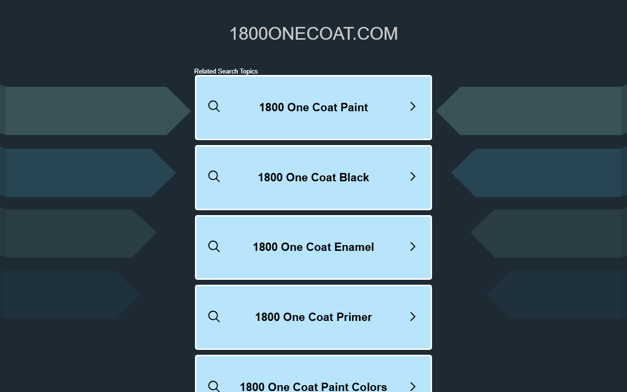 1800onecoat.com screenshot