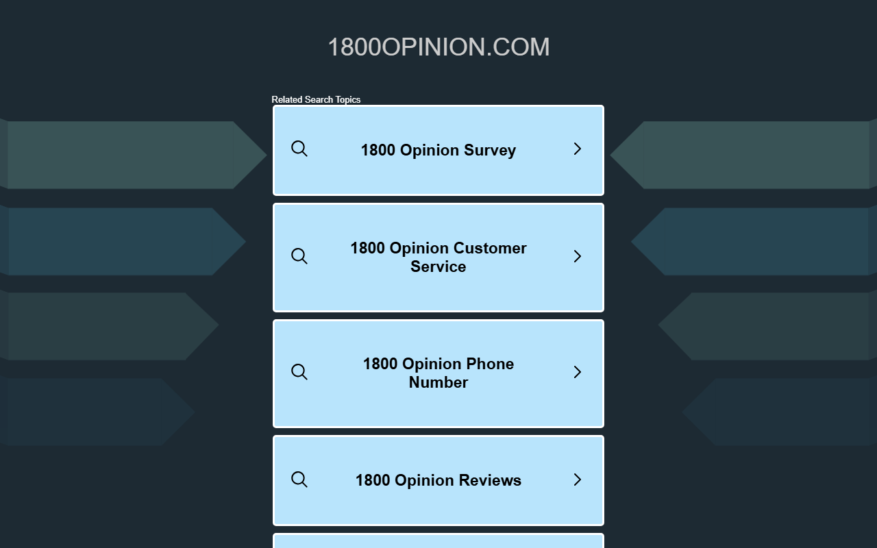 1800opinion.com screenshot