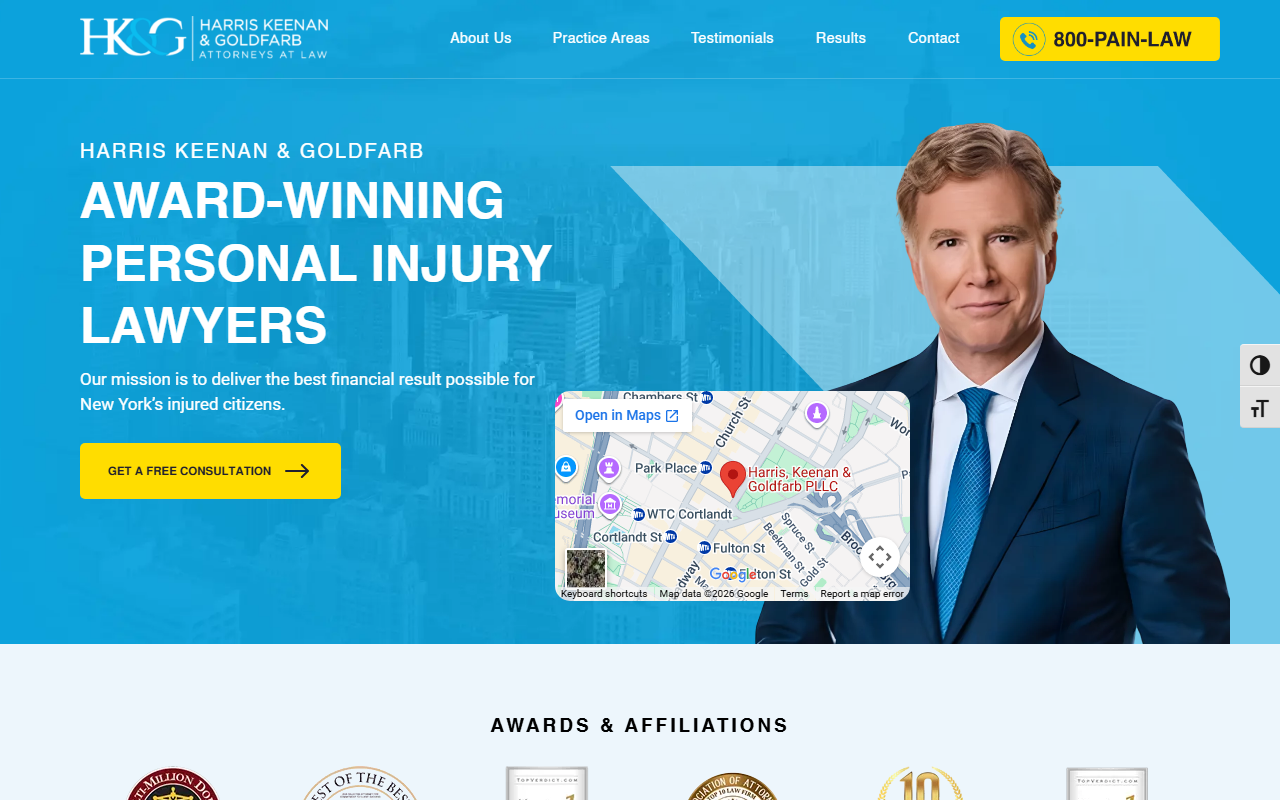 1800painlaw.com screenshot